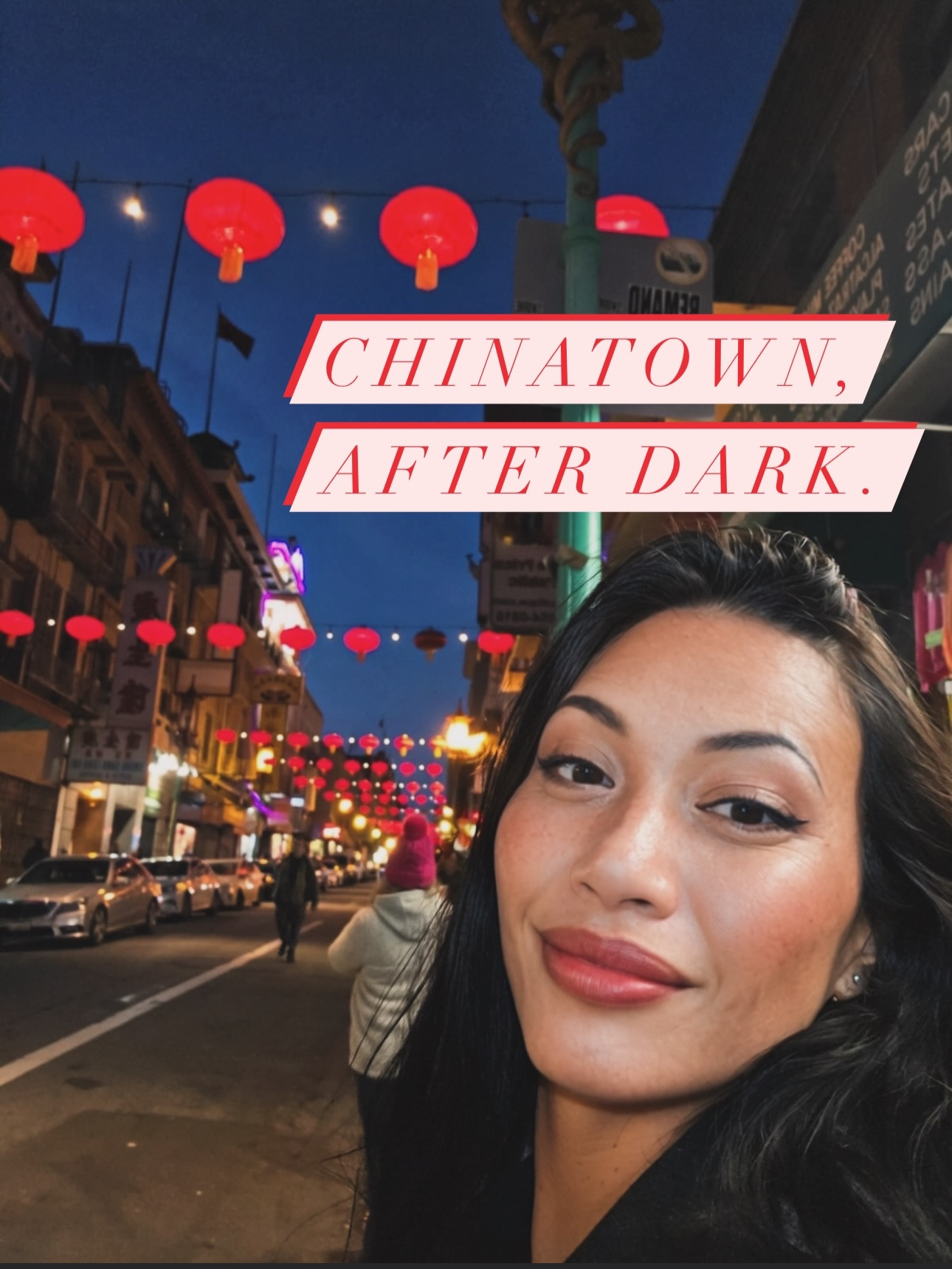 A night in Chinatown that turned into one of those nights ✨
Wandering lantern-lit streets, chasing a perfect pastry, sipping something strong, laughing louder than planned, and letting the city carry us from stop to stop. Chinatown after dark always feels like a little time warp—old souls, neon glow, unexpected magic.

These are the nights I tuck away. Unplanned, unpolished, unforgettable. 🌙🏮

#LTKootd #LTKdayinmylife #LTKValentine