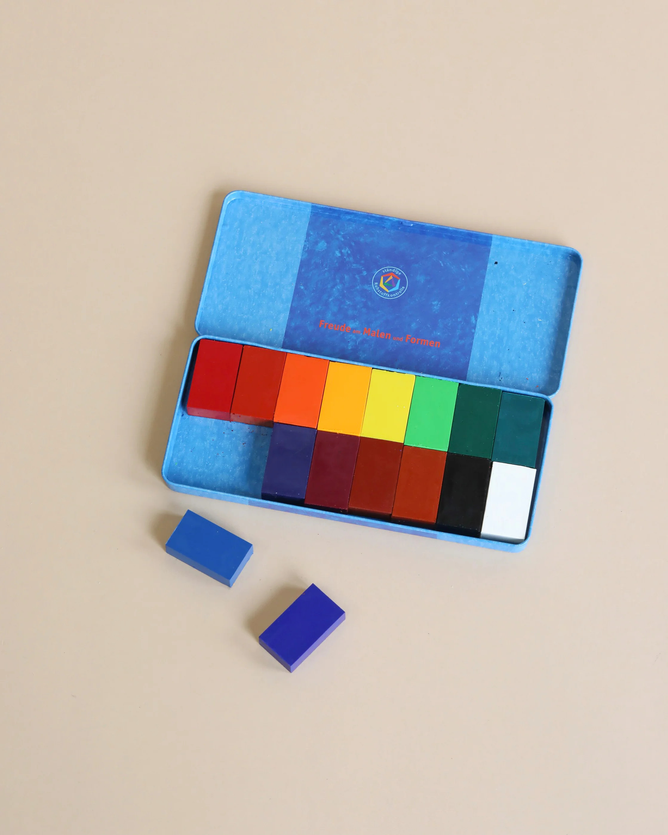 Stockmar Wax Block Crayons Tin Case - 16 Assorted | Odin Parker