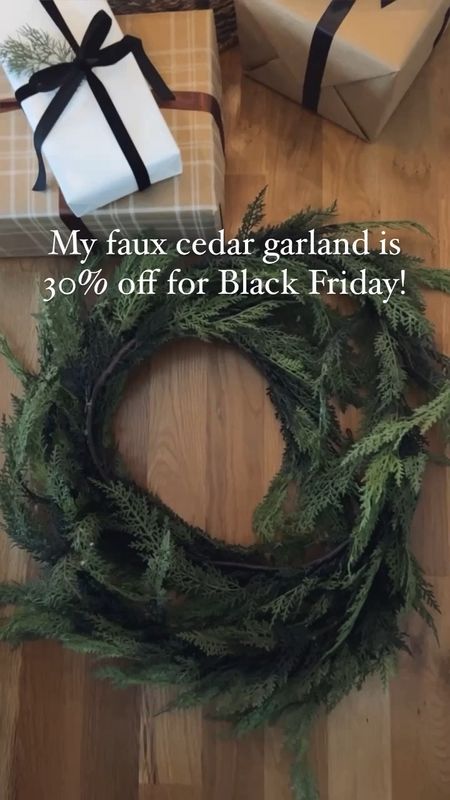 30% off for Black Friday!  It’s the most realistic garland I’ve found!  And it will not be in stock for long!

Christmas decor 
Holiday decor 
Christmas garland 

#LTKCyberWeek #LTKHoliday #LTKhome