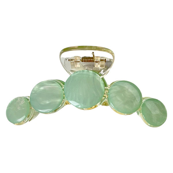 Dots Claw Clip  - Seafoam | Headbands of Hope