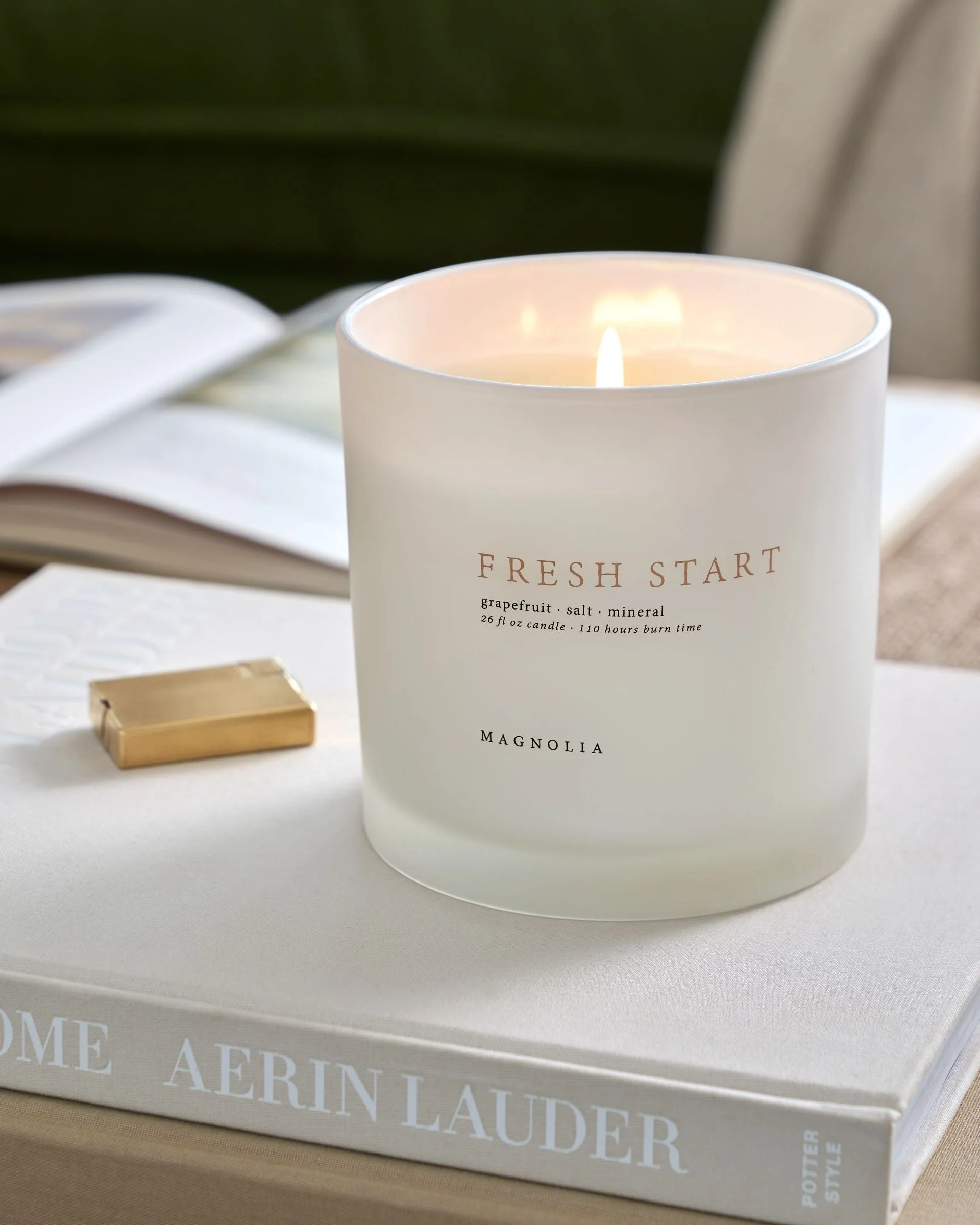 Magnolia Fresh Start Candle | Magnolia