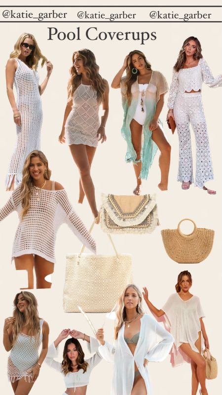 Pool cover ups , beach cover ups 

#LTKstyletip #LTKswim #LTKtravel