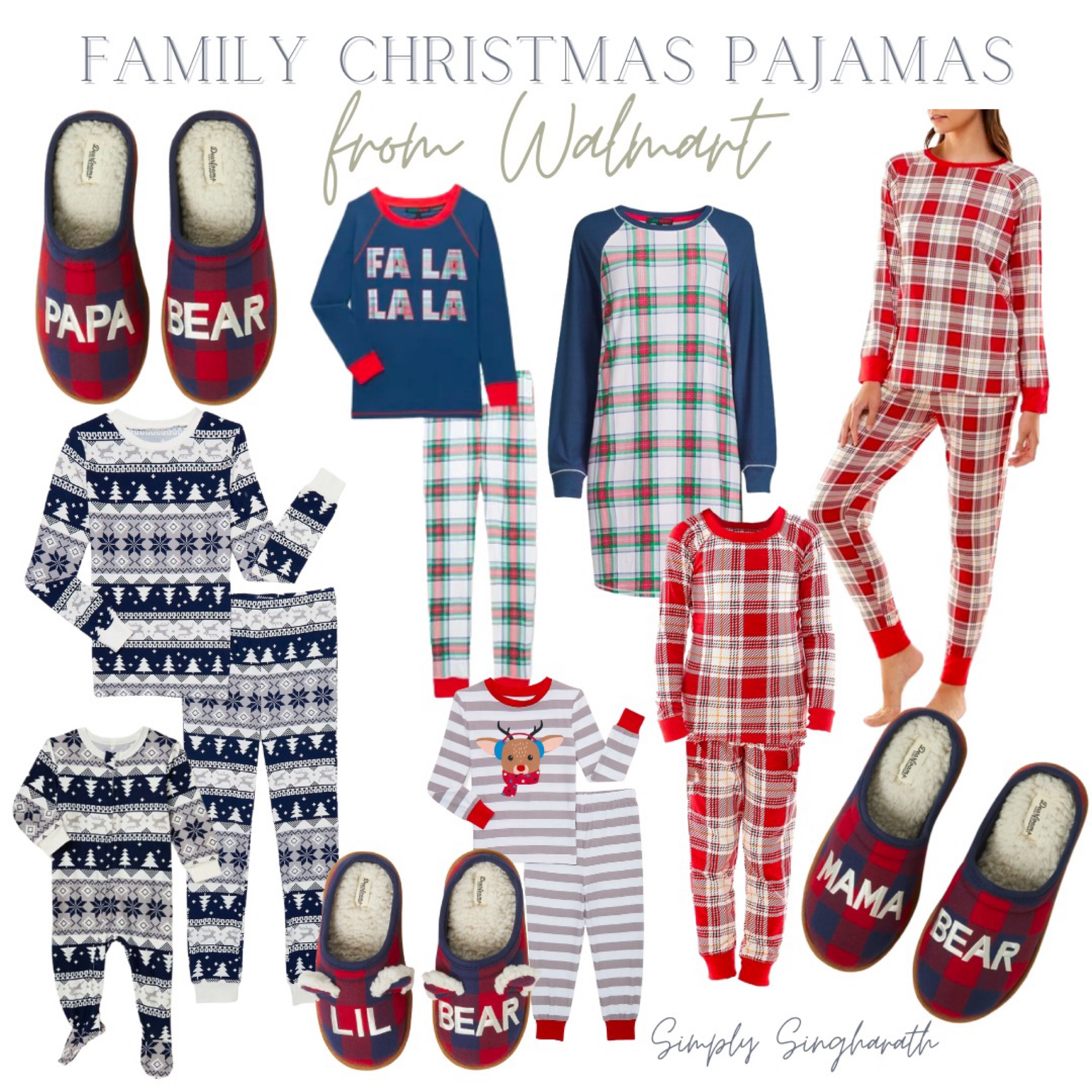 Matching family pajamas for the holidays from @walmartfashion 

#walmartpartner #walmartfashion 


#LTKfamily #LTKSeasonal #LTKHoliday