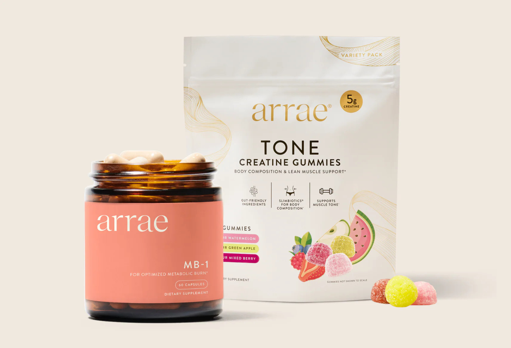 Lean & Define - Lean & Define MB-1 Tone Variety Pack | 1 Time Purchase | Arrae