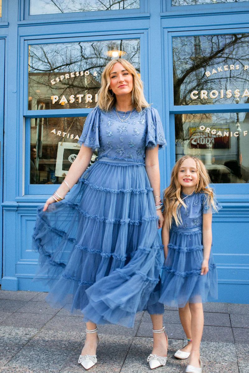 Anastasia Dress in Tufts Blue | Ivy City Co