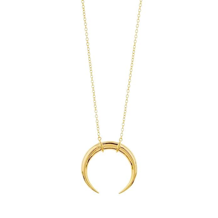 gorjana Cayne Crescent Pendant Necklace | Amazon (US)