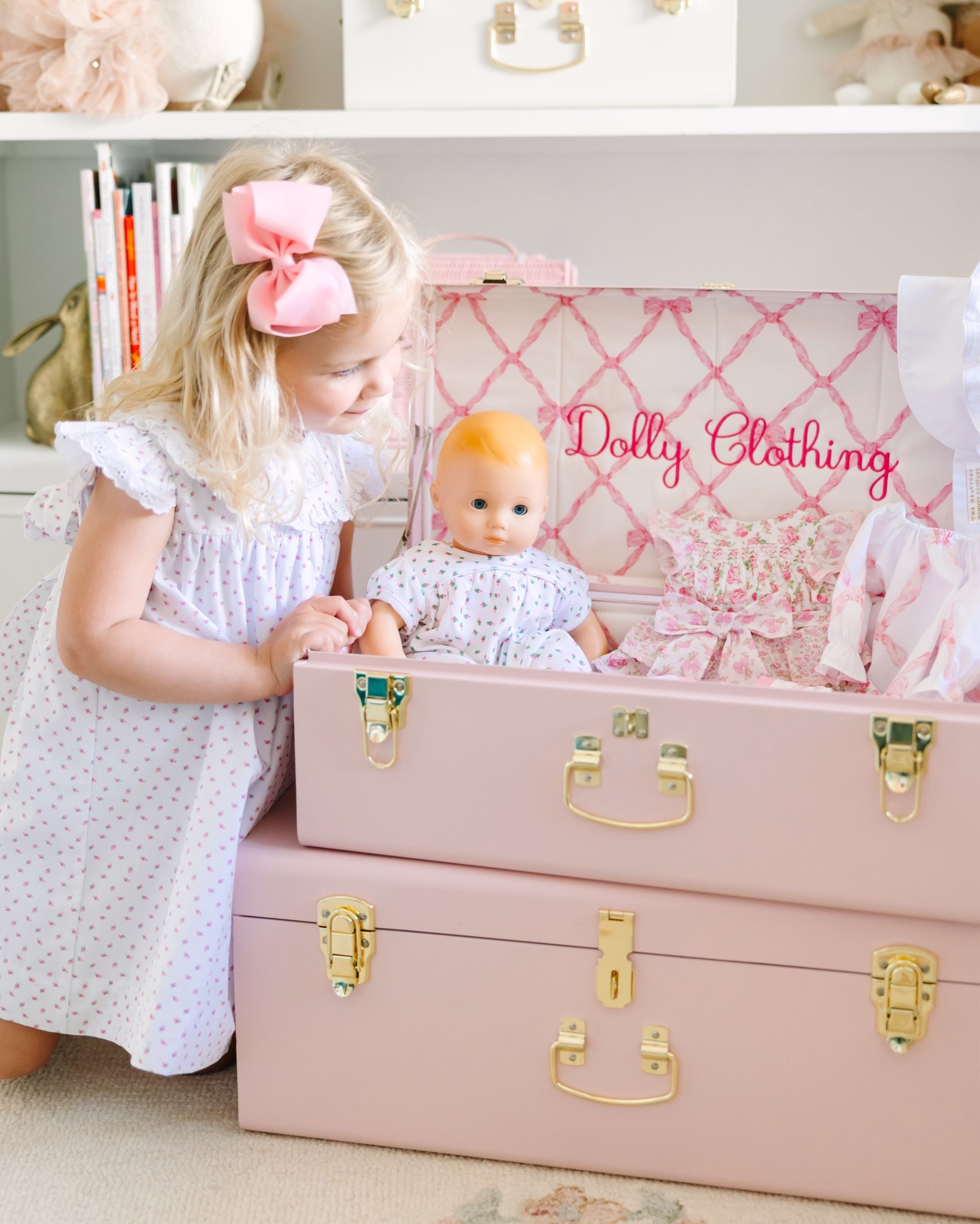 the petite keep black friday sale is here! We love all our keepsake trunks and if you have a little girl who is getting a new dolly for Christmas, I cannot recommend the petite trunk enough! have it personalized for the little girl in your life!

#LTKHoliday #LTKKids