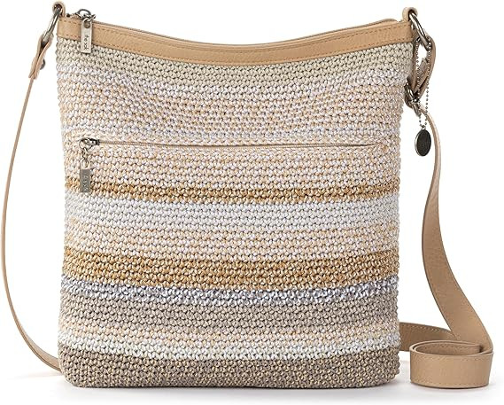 The Sak Lucia Crossbody Bag in Crochet, Convertible Purse with Adjustable Shoulder Strap | Amazon (US)