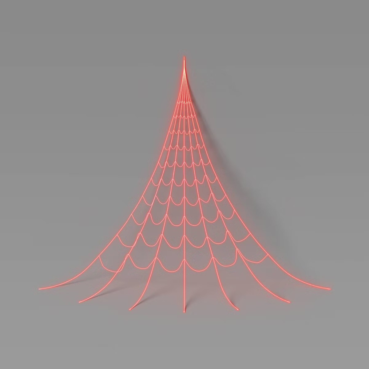 Indoor/Outdoor Pink Spider Web Wedge Shaped Halloween Decorative Prop - Hyde & EEK! Boutique™ | Target