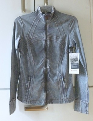 NWT Lululemon Define Jacket Nulux Ice Wash Asphalt Grey Size 8 Retail $128 | eBay US