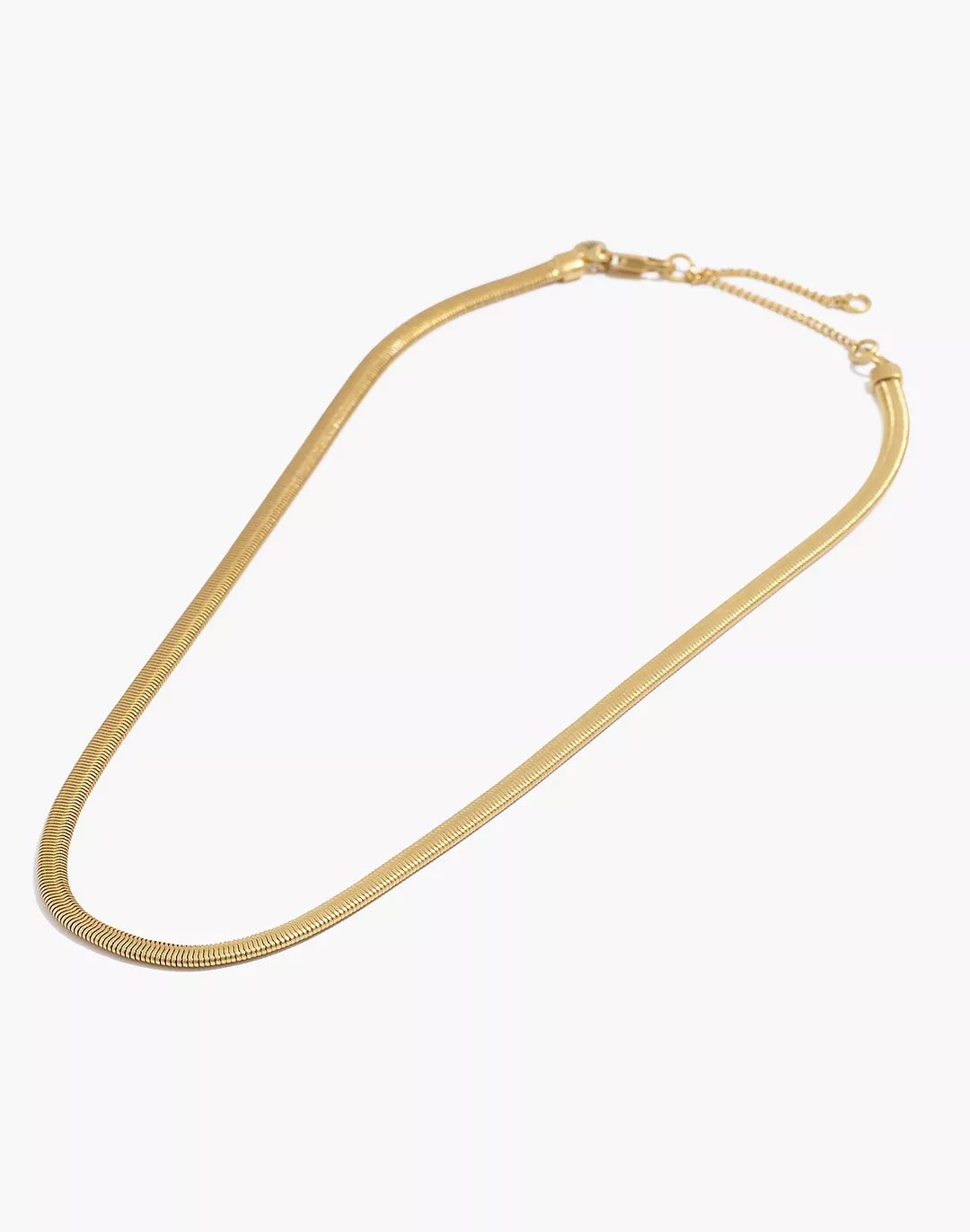 Herringbone Chain Necklace | Madewell