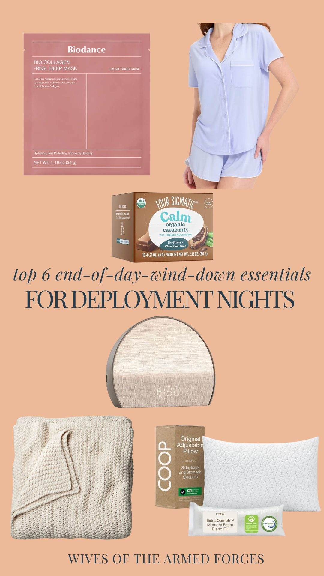 At the end of the day, finding ways to decompress and unwind while still feeling lonely and uneasy can be challenging. Here are some go-tos to make you feel cozy and calm so you can get a much-needed night of rest.  

 