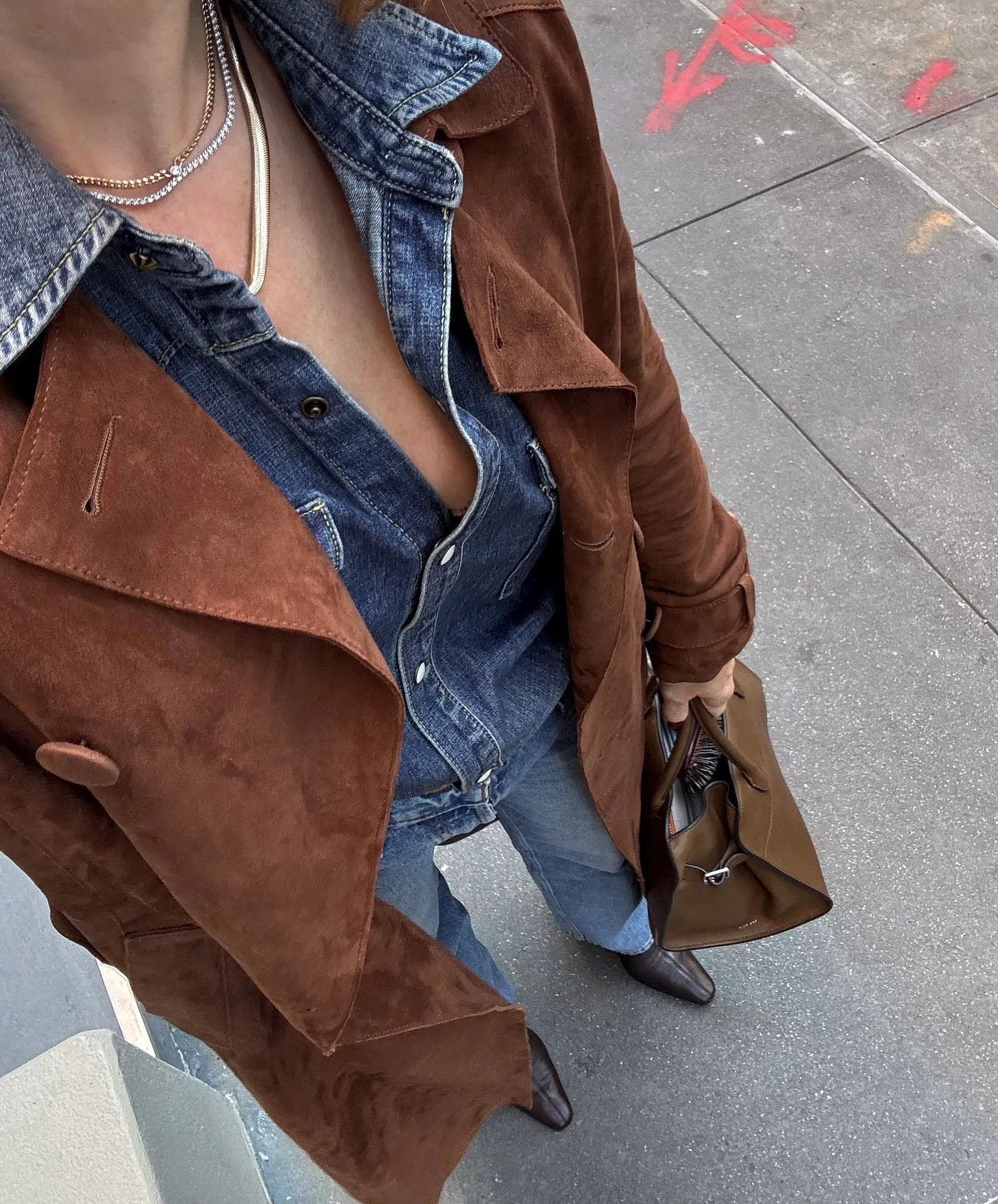 My actual trench is Nour Hammour but including a similar one. 