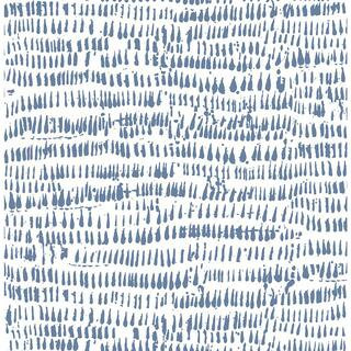 A-Street Prints Runes Blue Brushstrokes Paper Non-Pasted Wallpaper Roll (Covers 56.4 Sq. Ft.) 276... | The Home Depot