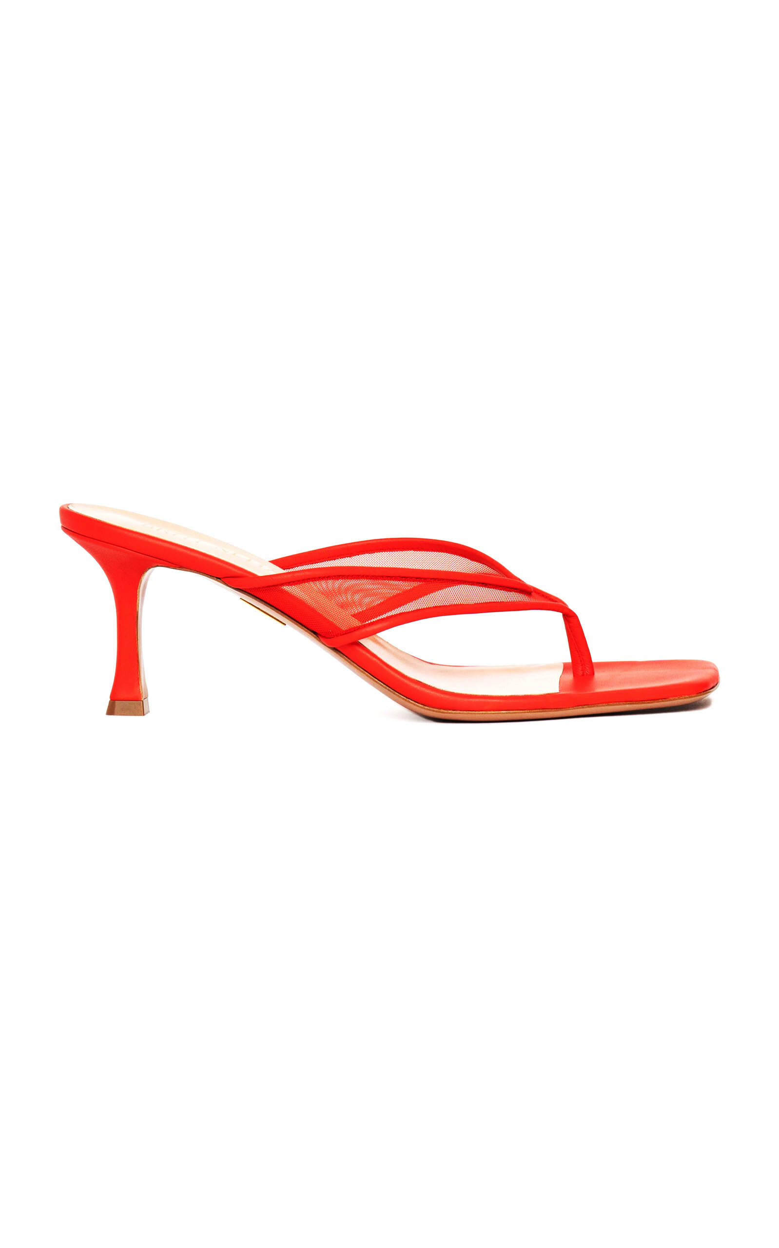 Britt Netta Seline 60 Mesh Kitten Heel Sandals - Moda Operandi | Moda Operandi (Global)