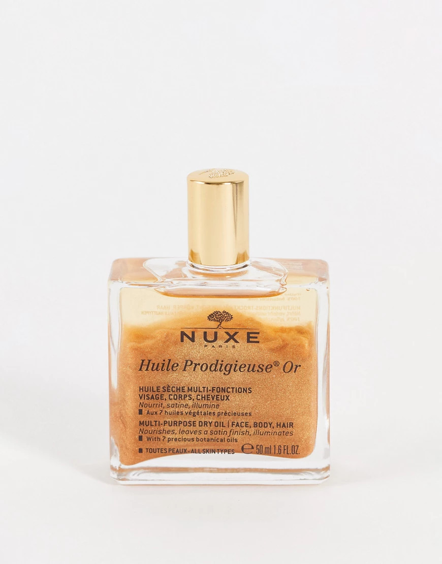 NUXE Huile Prodigieuse Golden Shimmer Dry Oil 50ml-No colour | ASOS (Global)