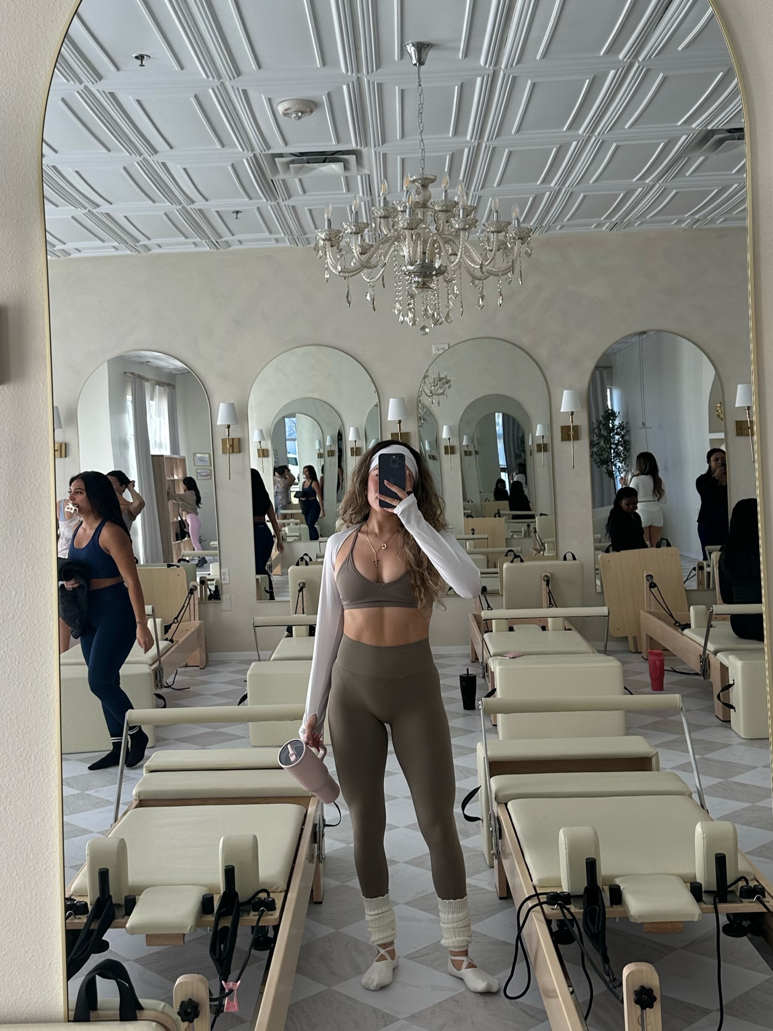 Pilates outfit, girly outfits, pilates, leg warmers, bolero outfit, nude outfit, activewear, 

#LTKBeauty #LTKFitness #LTKPetite