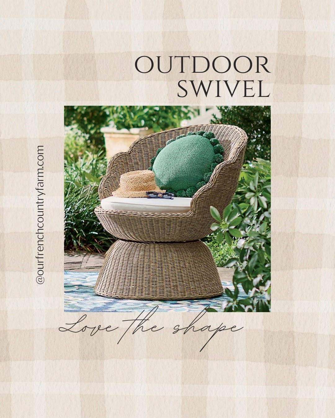 In love with this outdoor rattan swivel chair!

#LTKHome #LTKSaleAlert #LTKSeasonal