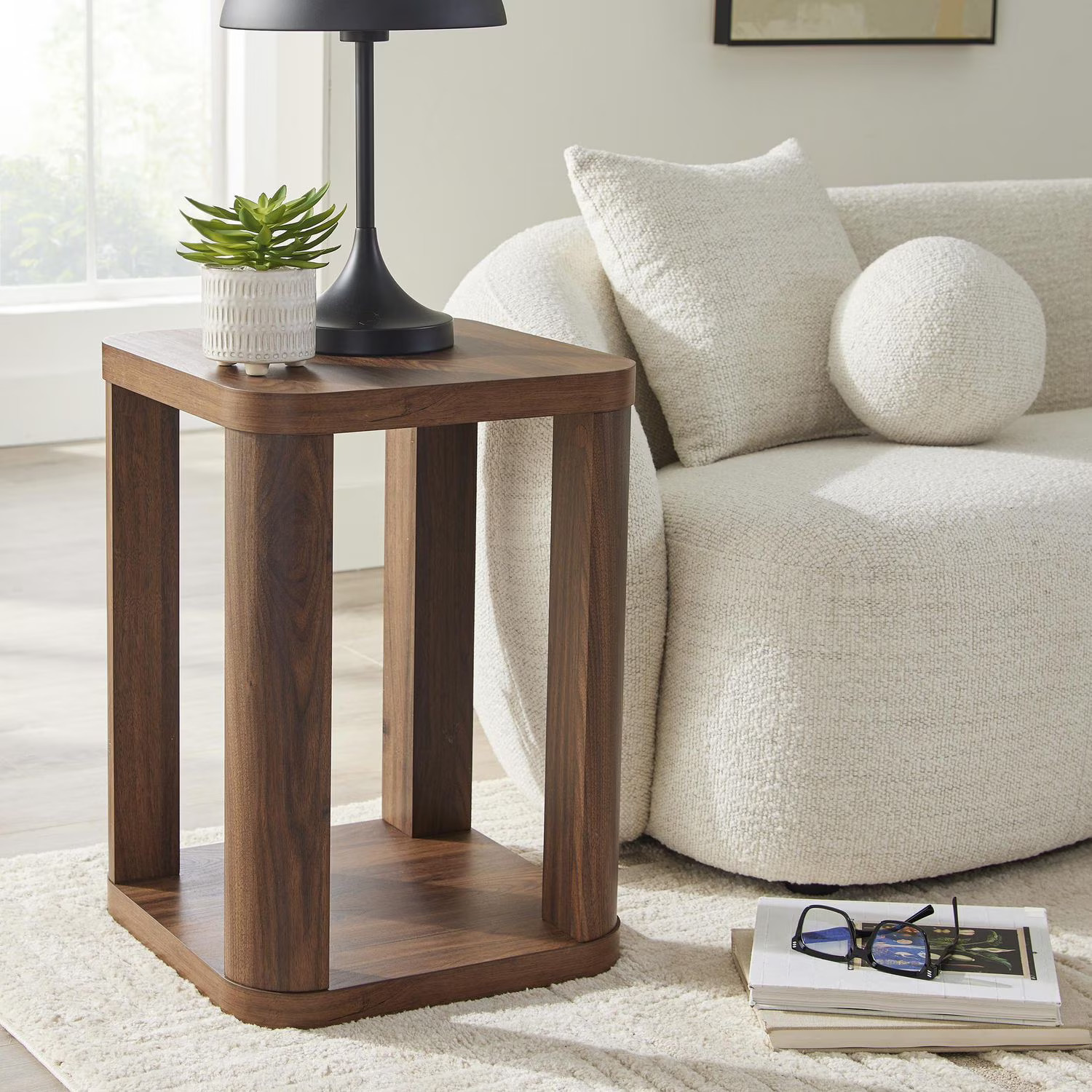Better Homes & Gardens Juliet End Table, Walnut | Walmart (CA)