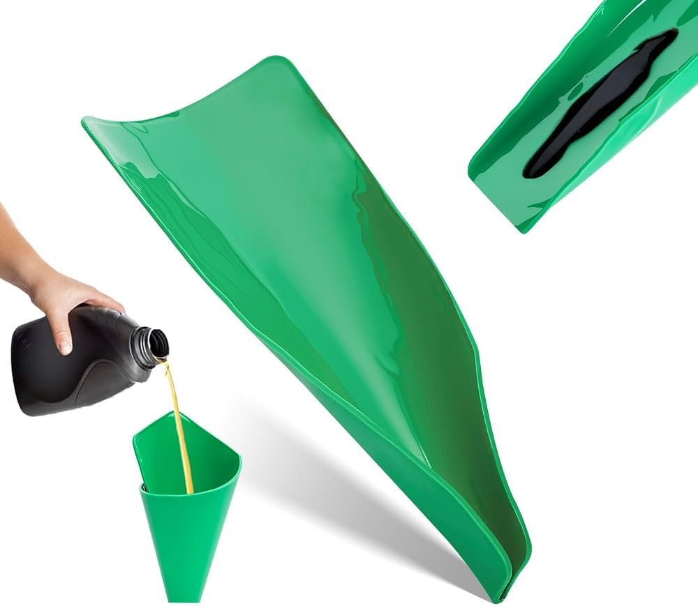 Reusable Flexible Oil Drain Funnel Form a Foldable Bendable Flex Funnel for Car Motorcycle Truck ... | Amazon (US)