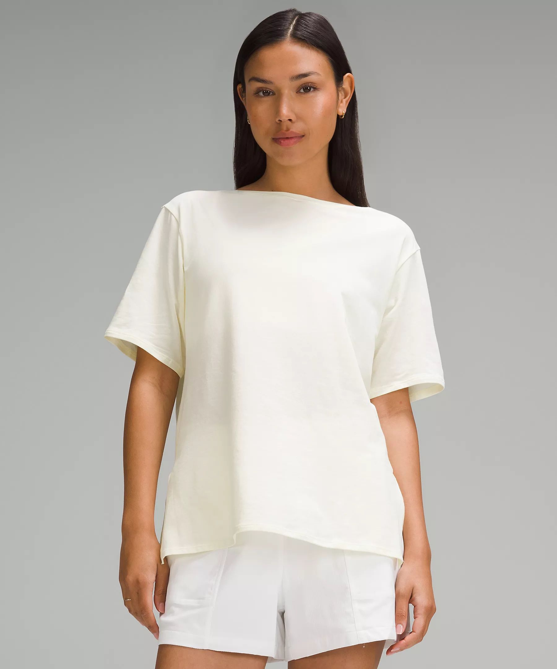 Relaxed-Fit Boatneck T-Shirt | Lululemon (US)