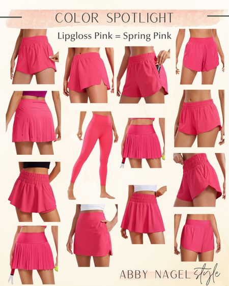 Warm pink from CRZ yoga

Spring Pink 
Flamingo Pink 

#LTKFindsUnder50 #LTKActive