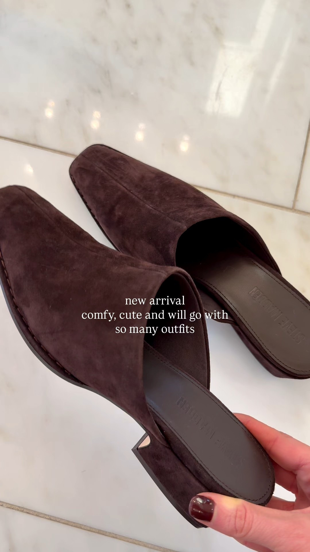 New mules and they are so cute and comfy. Fit tts 