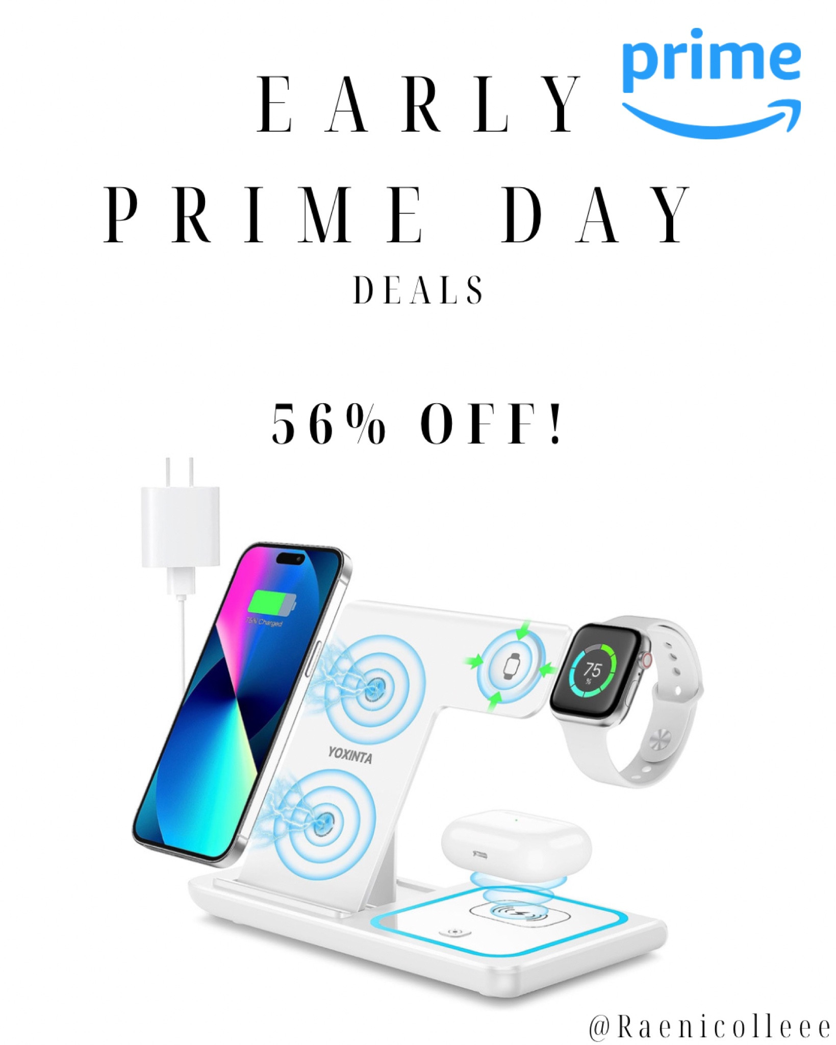 3 in 1 Wireless Charging Station! More than 55% Off! 

Amazon, Prime Day Deals, Prime Day

#LTKfindsunder50 #LTKxPrime #LTKHolidaySale
