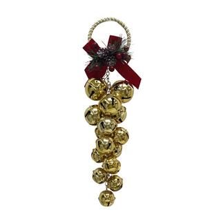 14.5 Shiny Gold Bell Bunch Door Hanger by Ashland® | Michaels Stores