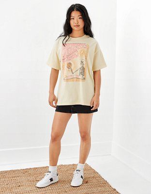 AE Oversized Grateful Dead Graphic Tee | American Eagle Outfitters (US & CA)