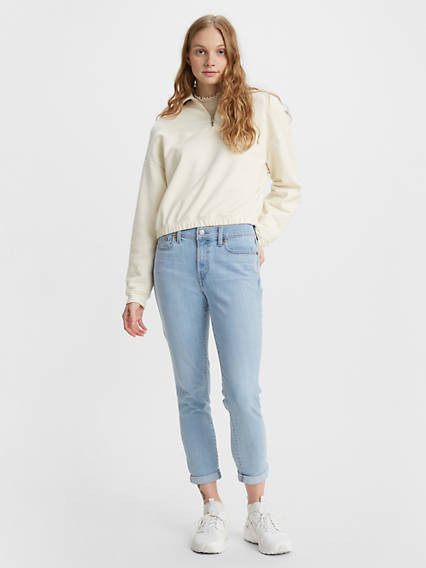 Levi's Boyfriend Mid Rise Women's Jeans 25x30 | LEVI'S (US)