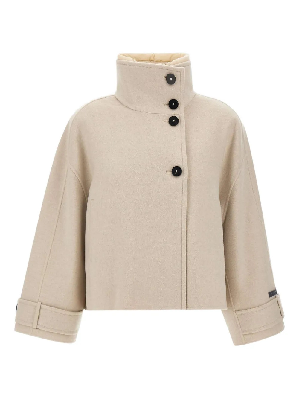 high-collar jacket | Farfetch Global
