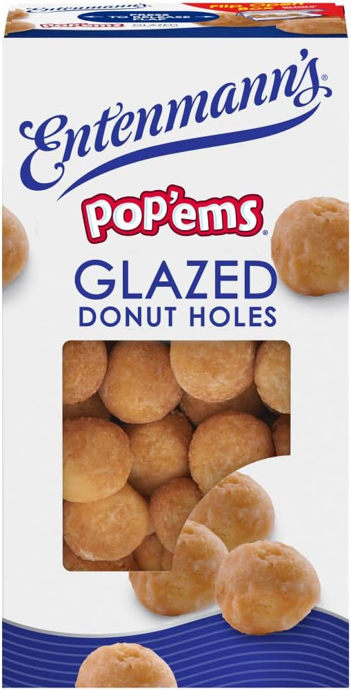 Entenmann's Glazed Donut Pop'ems, 15 oz | Amazon (US)