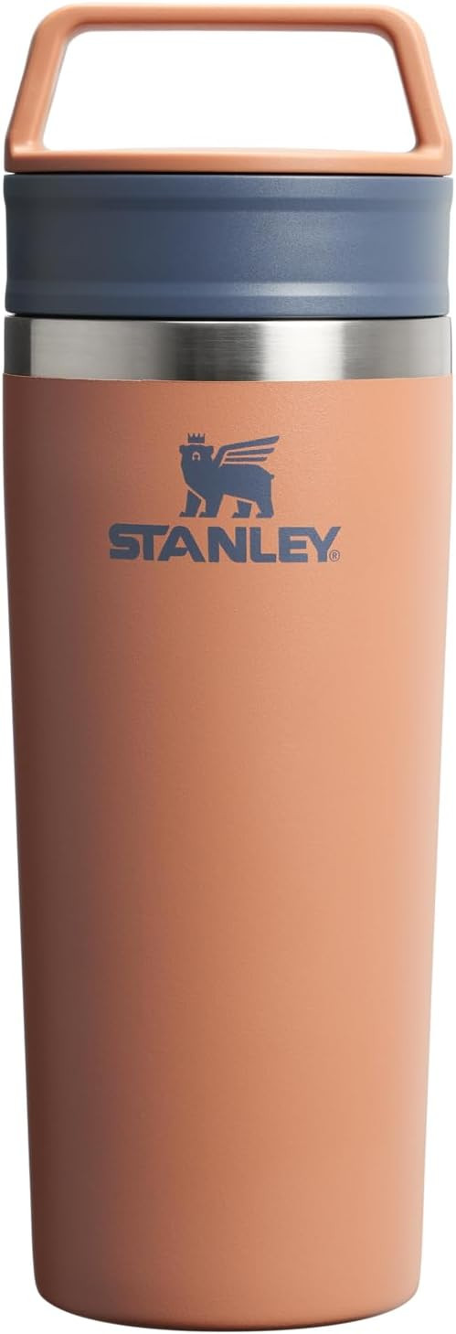 STANLEY Cafe To Go Travel Mug 16 oz | Leakproof Two-Part Drink Through Lid | Tumbler Cup for Coffee, Tea and Drinks | Insulated Stainless Steel Coffee Mug | BPA-Free | Toast | Amazon (US)