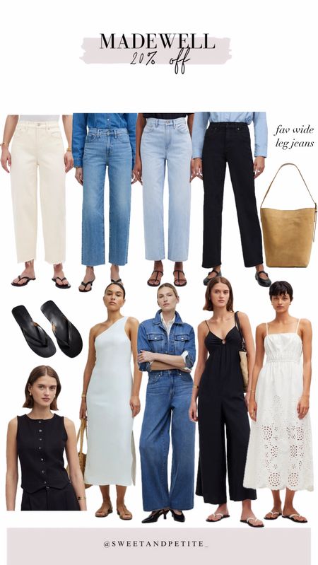 Madewell sale! 20% off with code LTK20 - I love the vintage wide leg jeans 😍

#LTKxMadewell