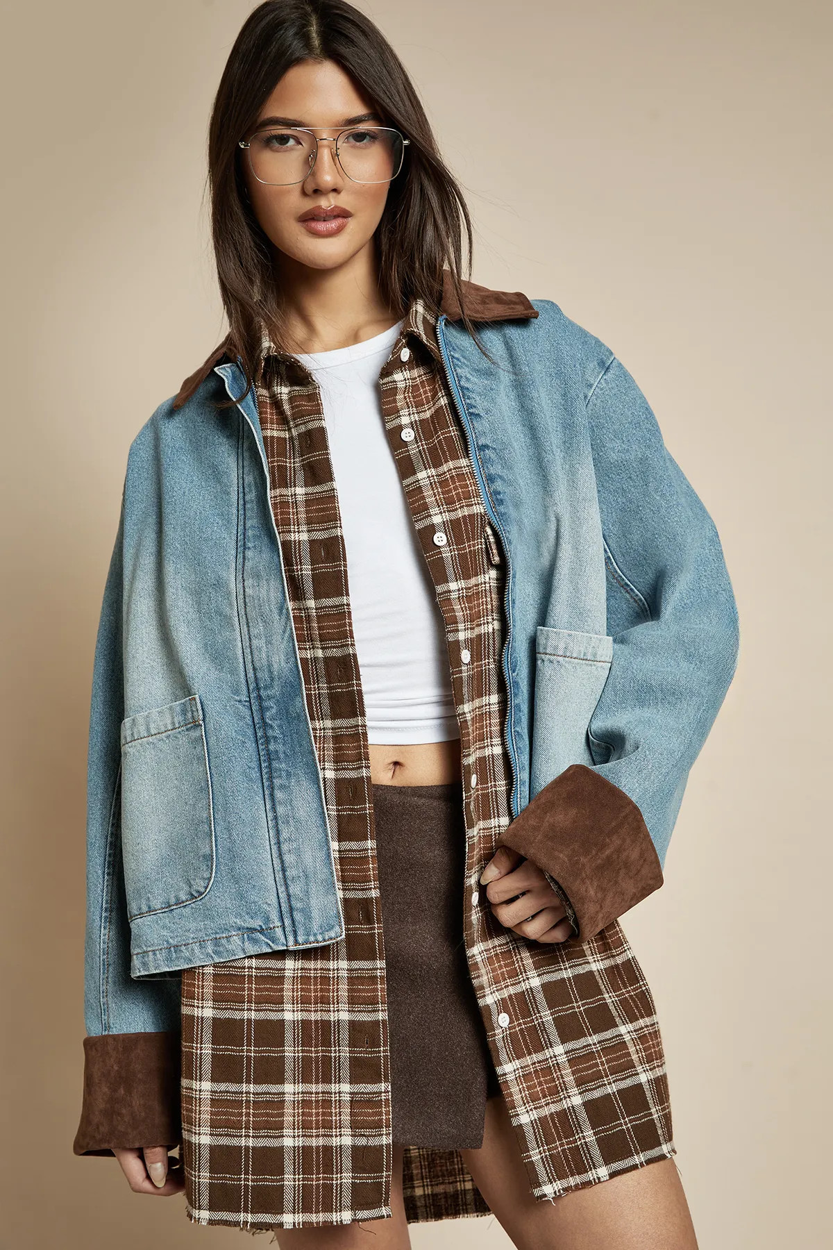 Denim Barn Jacket | boohoo (US & Canada)