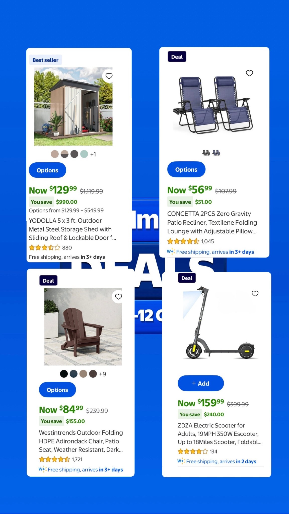 Walmart Deals 

#LTKSeasonal #LTKMens #LTKSaleAlert