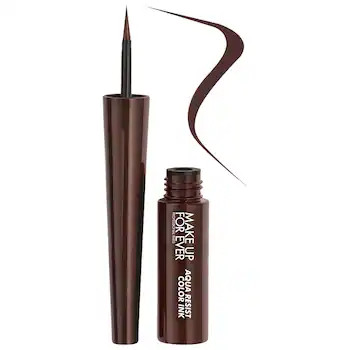 MAKE UP FOR EVERAqua Resist Color Ink 24HR Waterproof  Liquid Eyeliner | Sephora (US)