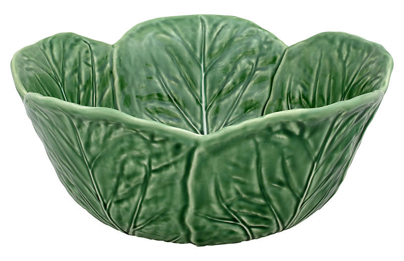 Cabbage Salad Bowl, Green | One Kings Lane