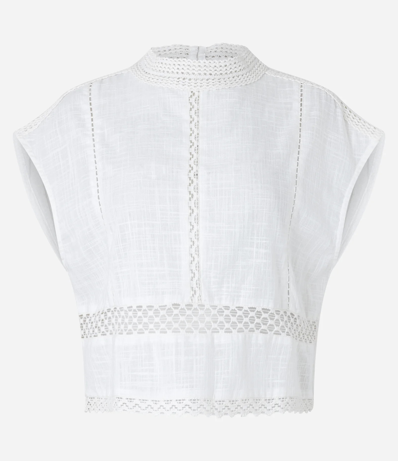 Blusa Boho em Cambraia com Entremeios Branco - Lojas Renner | Renner (BR)