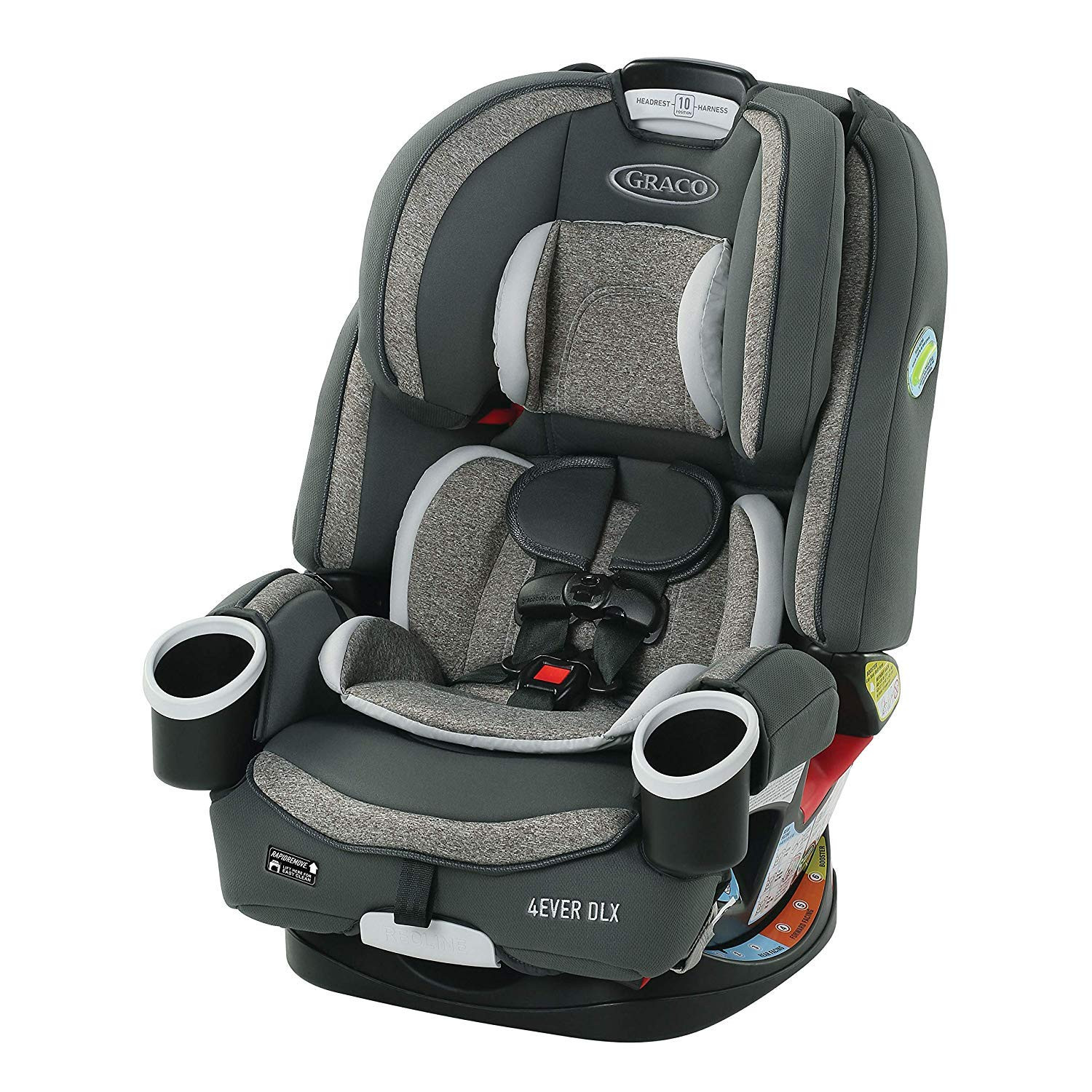 Graco 4Ever DLX 4 in 1 Car Seat, Infant to Toddler Car Seat, with 10 Years of Use, Bryant , 20x21... | Amazon (US)