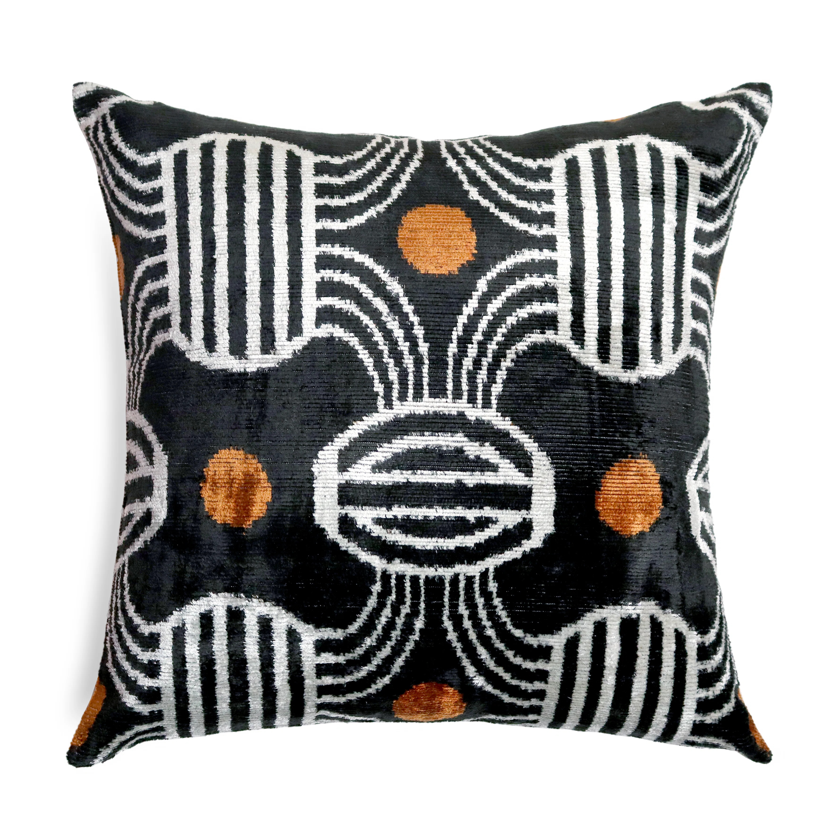 Silk/Velvet Throw Square Pillow Cover & Insert | Wayfair North America