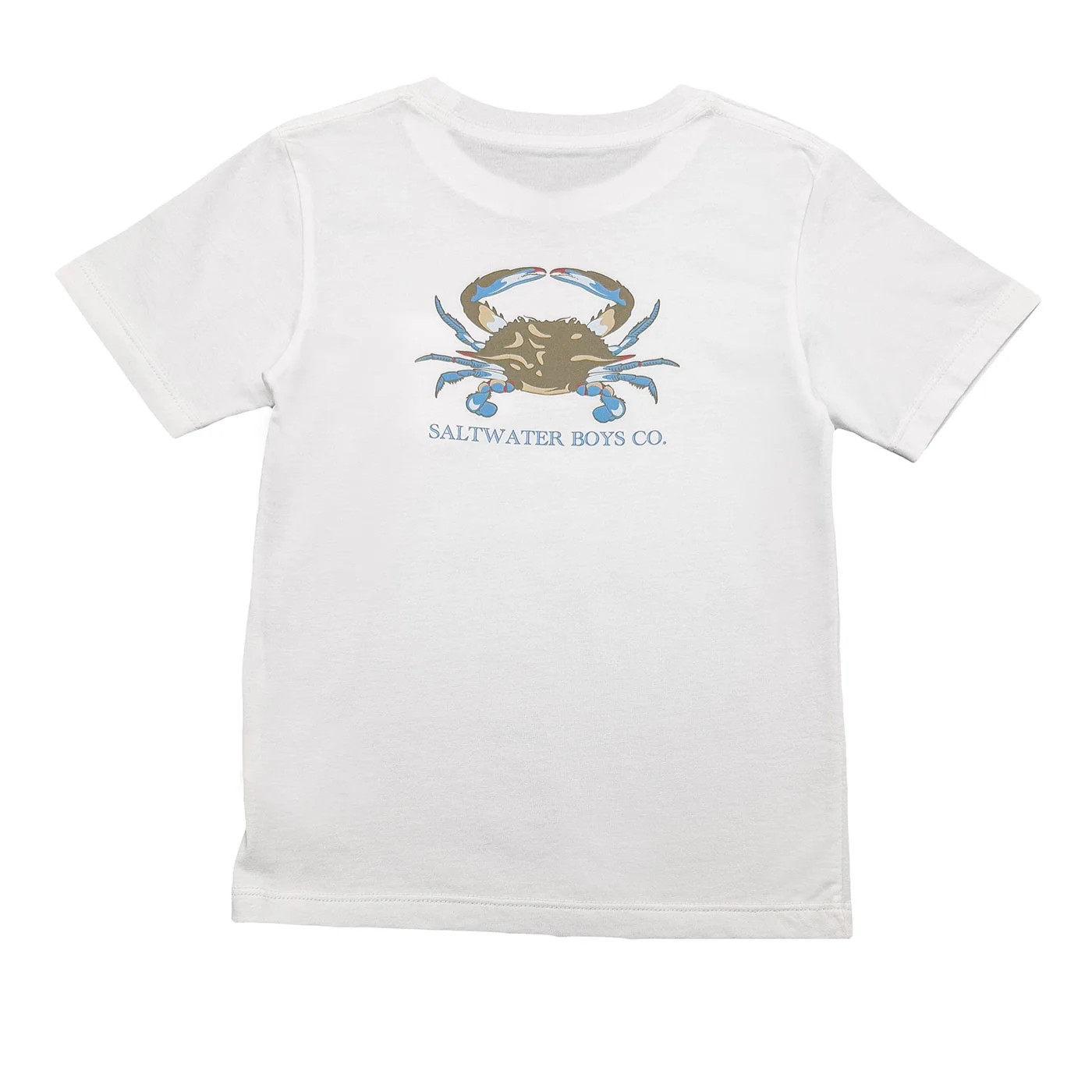 Crab T-Shirt - White | Saltwater Boys Company