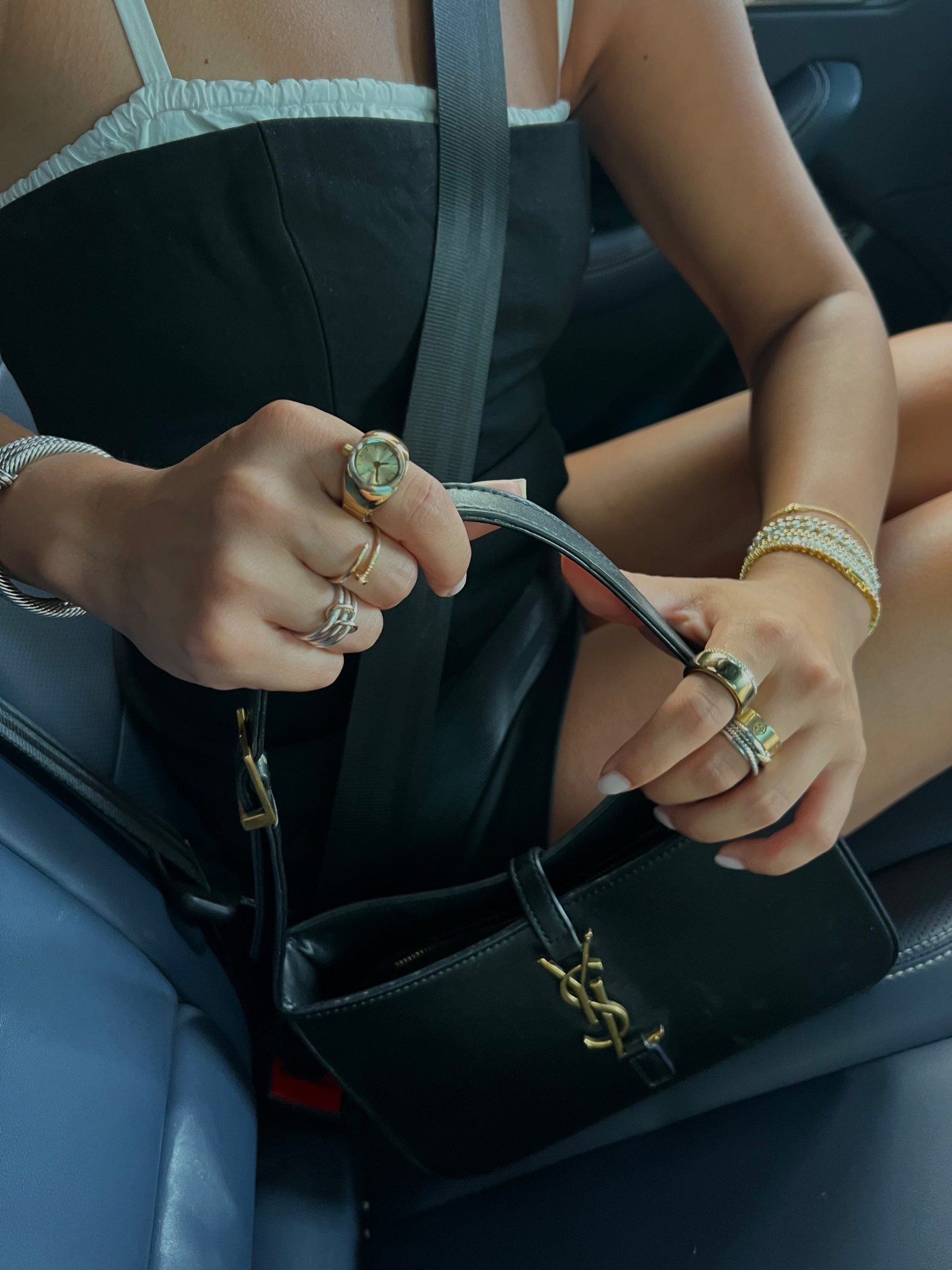 Jewelry stack update #davidyurman #fossil #karenlazar #cartier # ouraring #spinellikilcollin 

#LTKGiftGuide #LTKStyleTip #LTKSeasonal