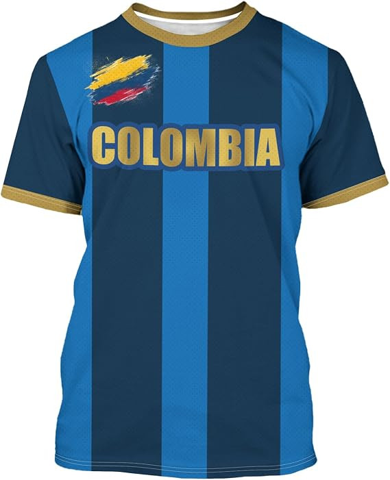 Men's Soccer Jersey Short-Sleeved Sports Training Shirt Breathable Athletic Casual T-Shirt Fan's ... | Amazon (US)