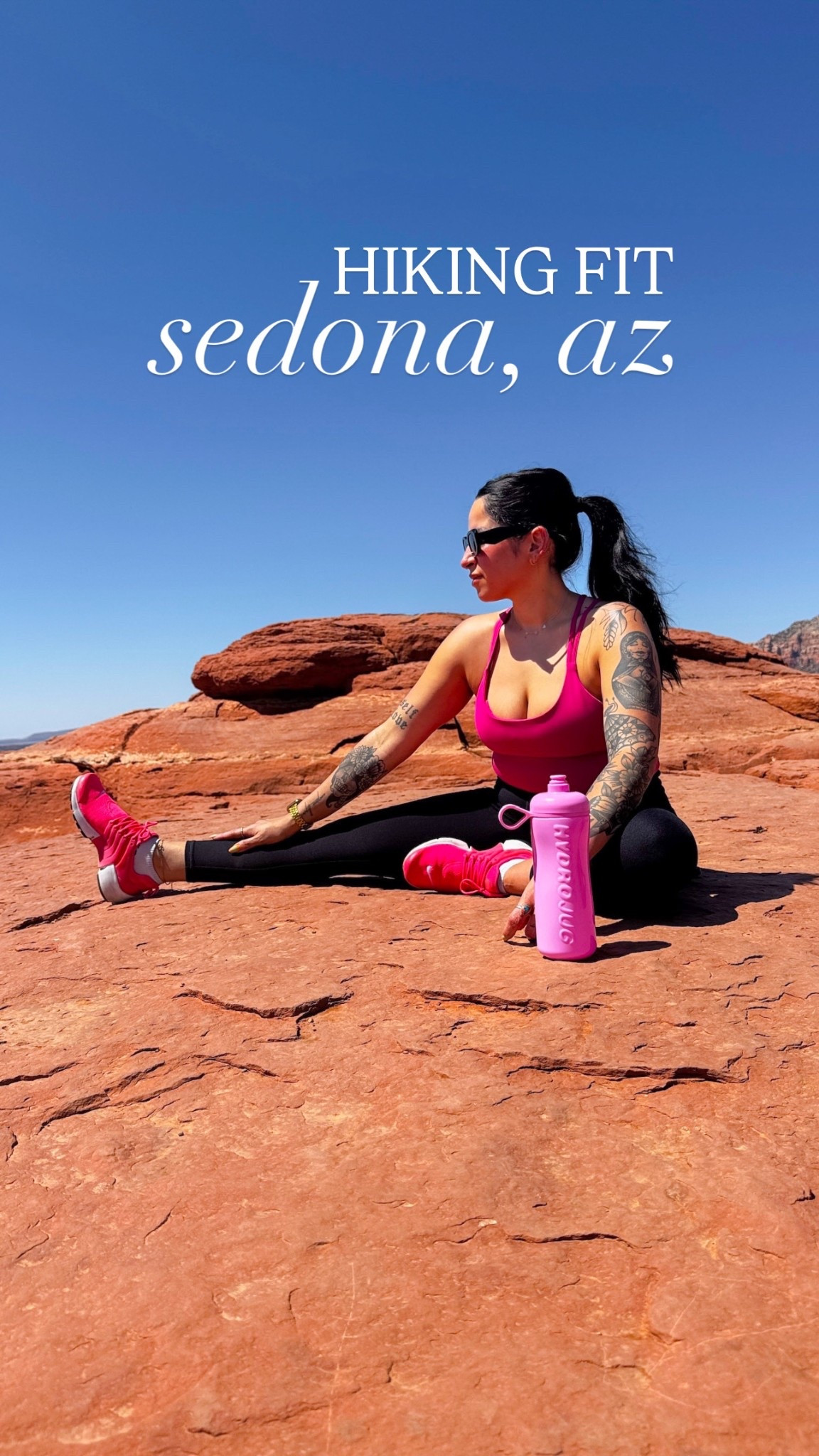 The active set was lookin RIGHT in Sedona 🌄 http://fabletics.com/KhloeKuriatnyk

#LTKMidsize #LTKSeasonal #LTKActive