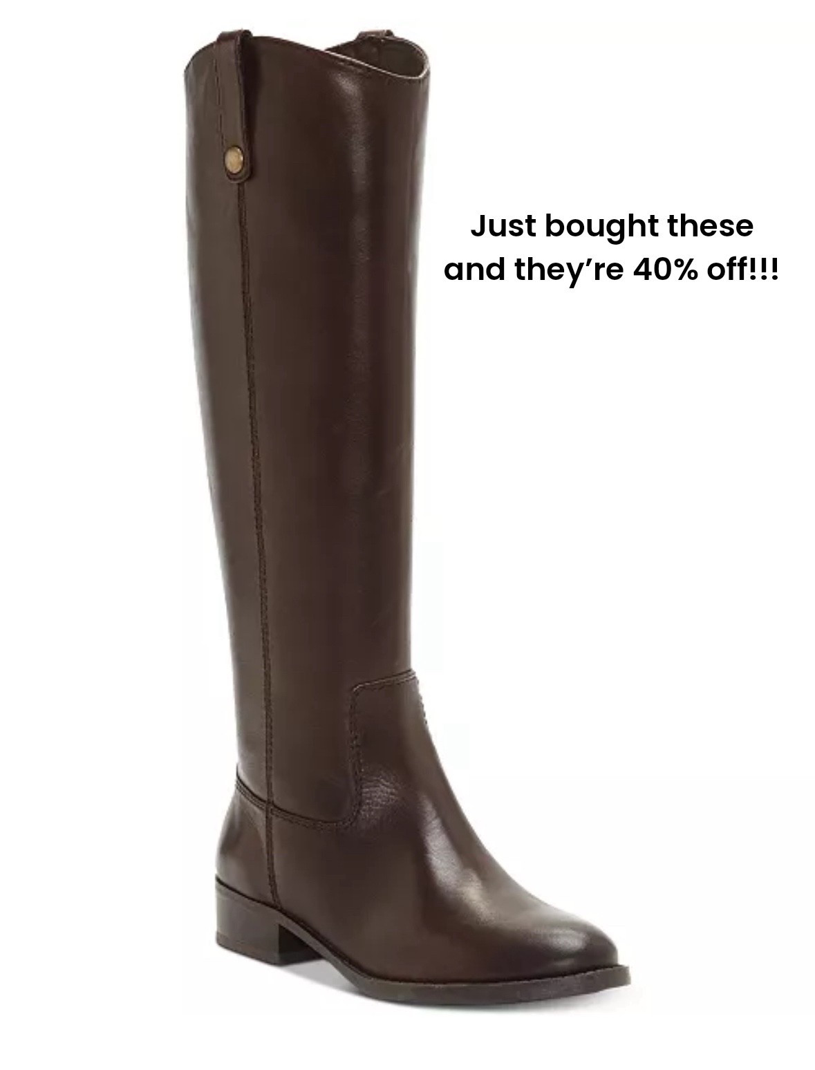 Cannot wait for these to come in! Leather boots, classic riding boots, knee high boot, fall shoe trend, boot sale. Callie Glass 

#LTKShoeCrush #LTKOver40 #LTKSeasonal