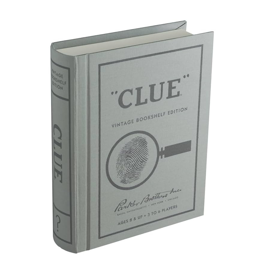 WS Game Company Clue Vintage Bookshelf Edition | Amazon (US)