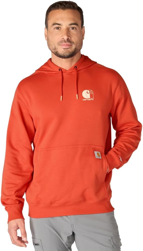 Carhartt Men's Force Relaxed Fit Lightweight Logo Graphic Sweatshirt | Amazon (US)