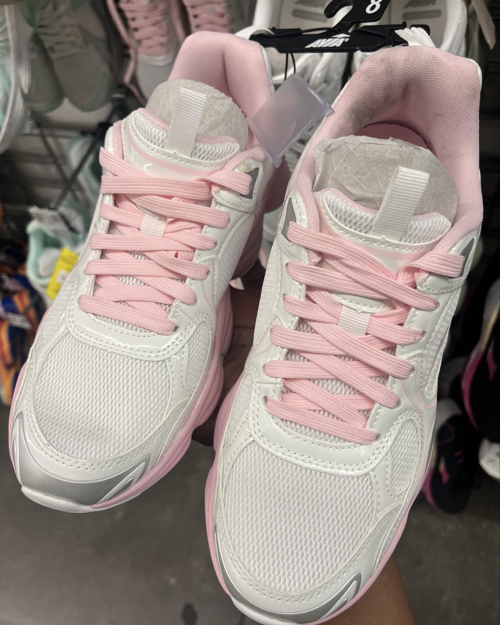 The cutest sneakers are available at Walmart! They come in 4 different colors at a price that so cheap you could buy all 4 for the price of one pair of name brand shoes! 👟 

Avia Women’s Bubble Bottom Sneakers 🩷🩶💚🩵

#LTKWorkwear #LTKPlusSize #LTKActive